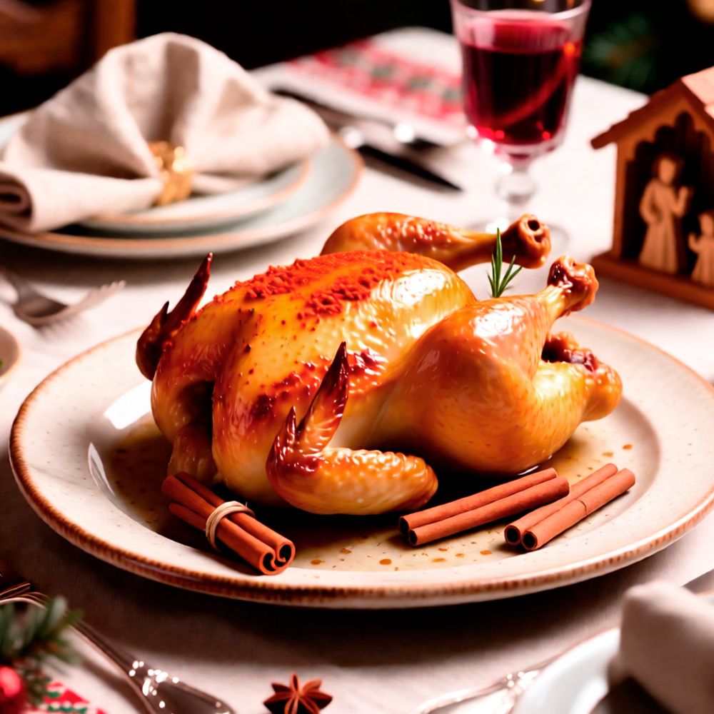 Рецепт запечённой курицы с паприкой